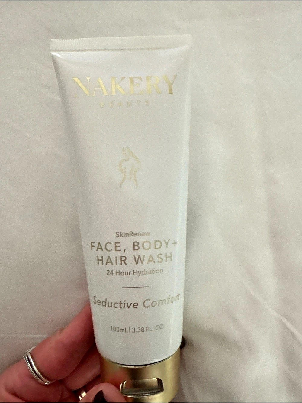 Nakery Seductive Comfort Face, Body + Hair Wash 100 mL Body Wash NWT